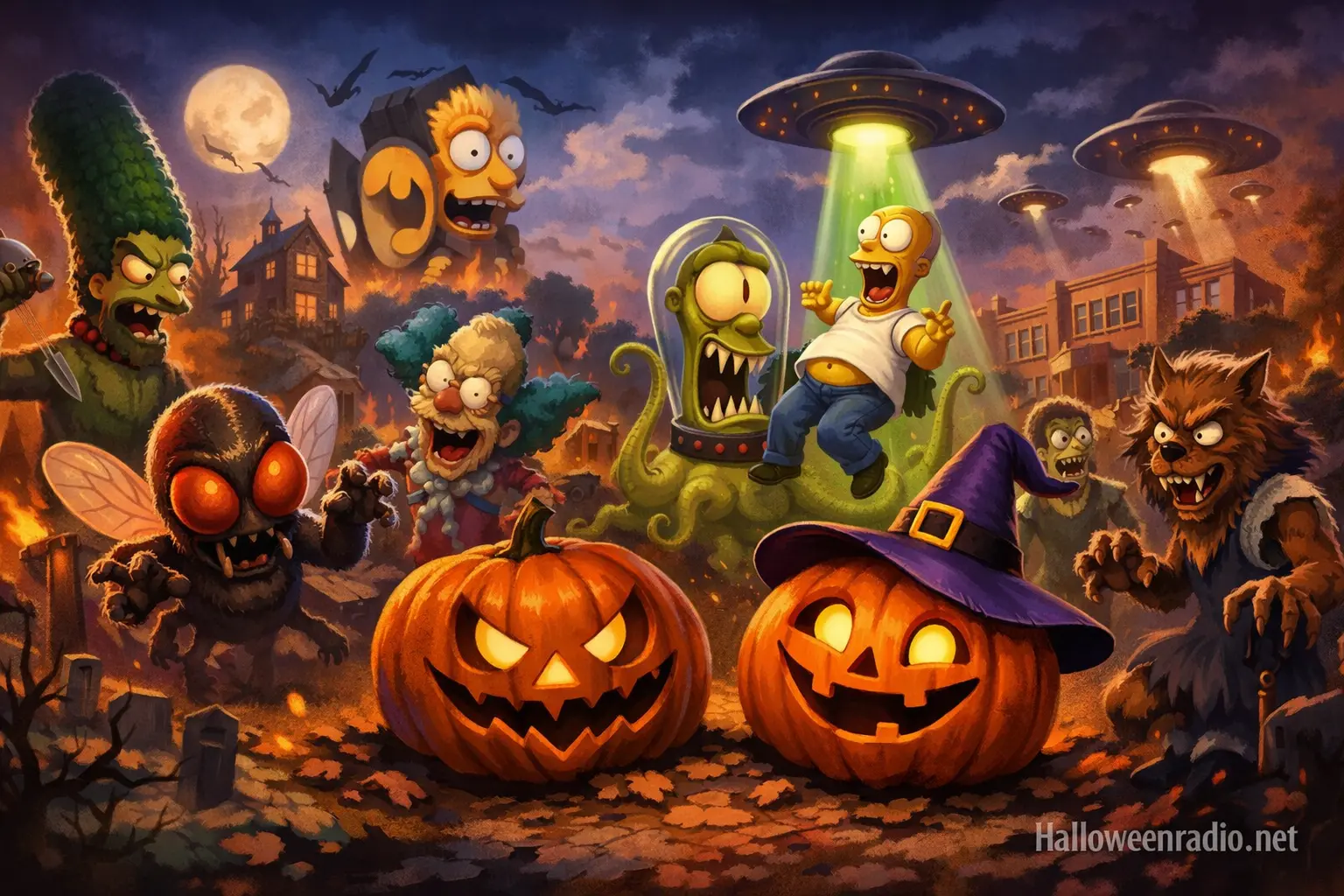 The best Halloween episodes from The Simpsons' Treehouse of Horror series