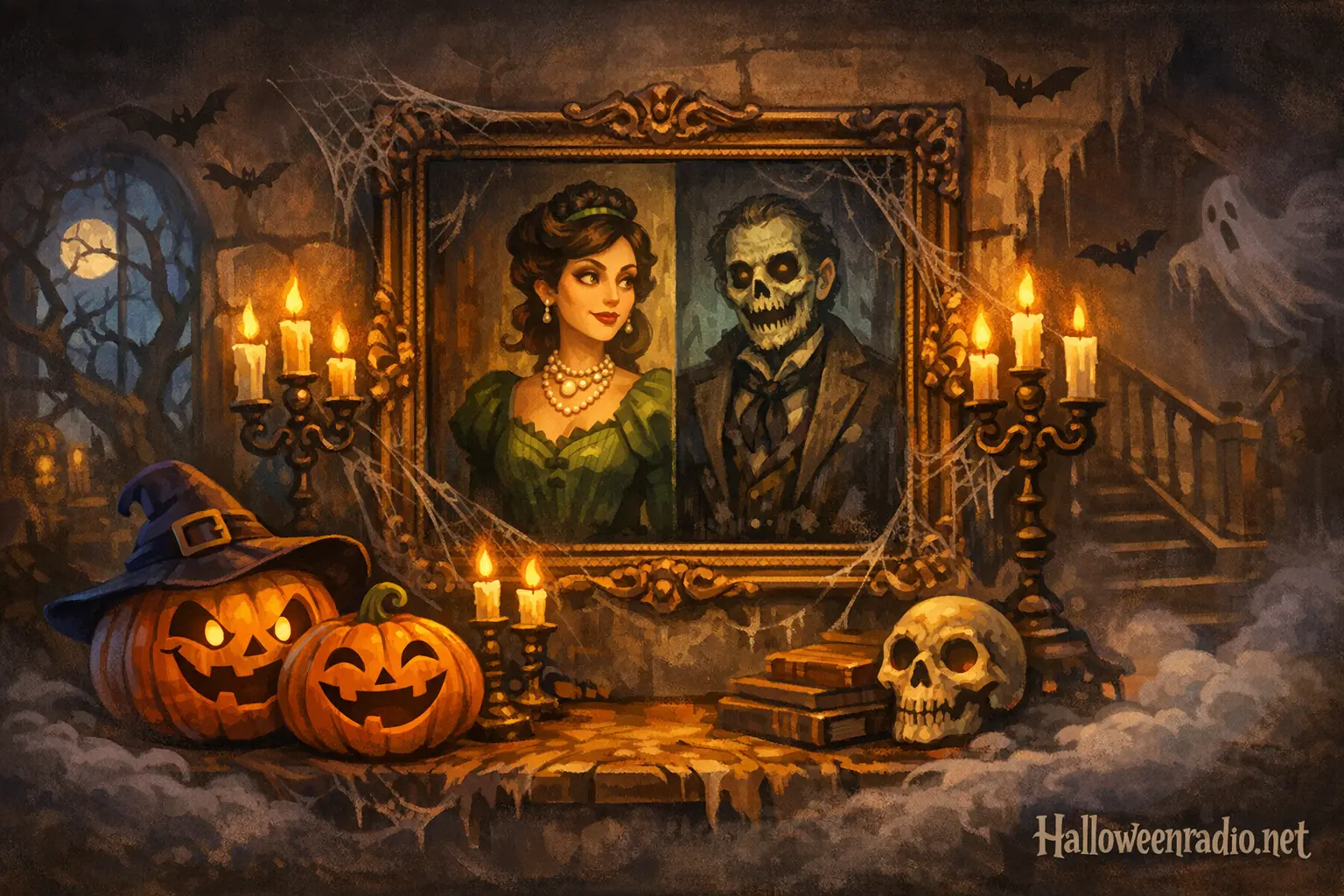 How to create a 'haunted' portrait that changes