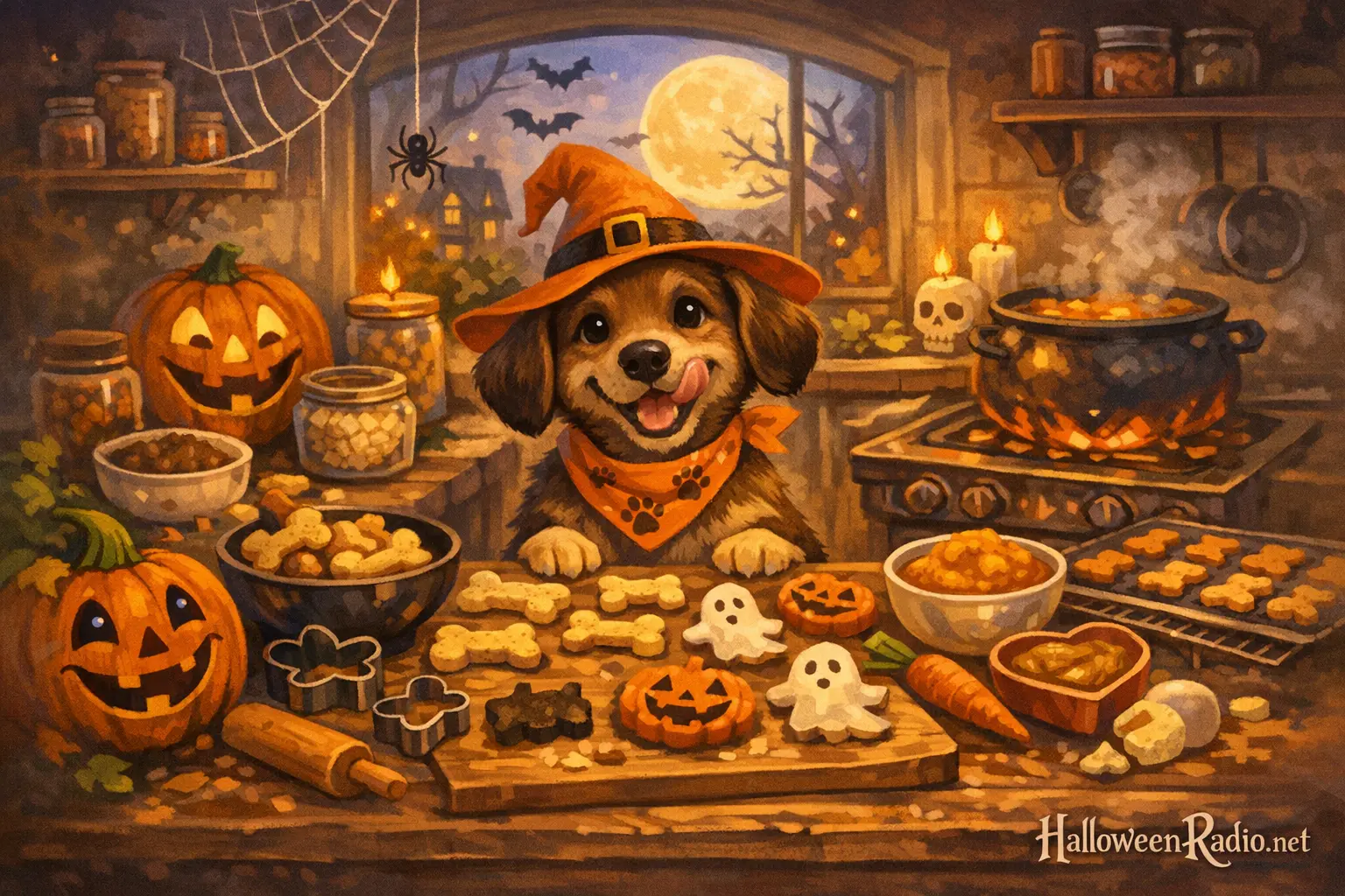 How to make homemade Halloween treats for your dog