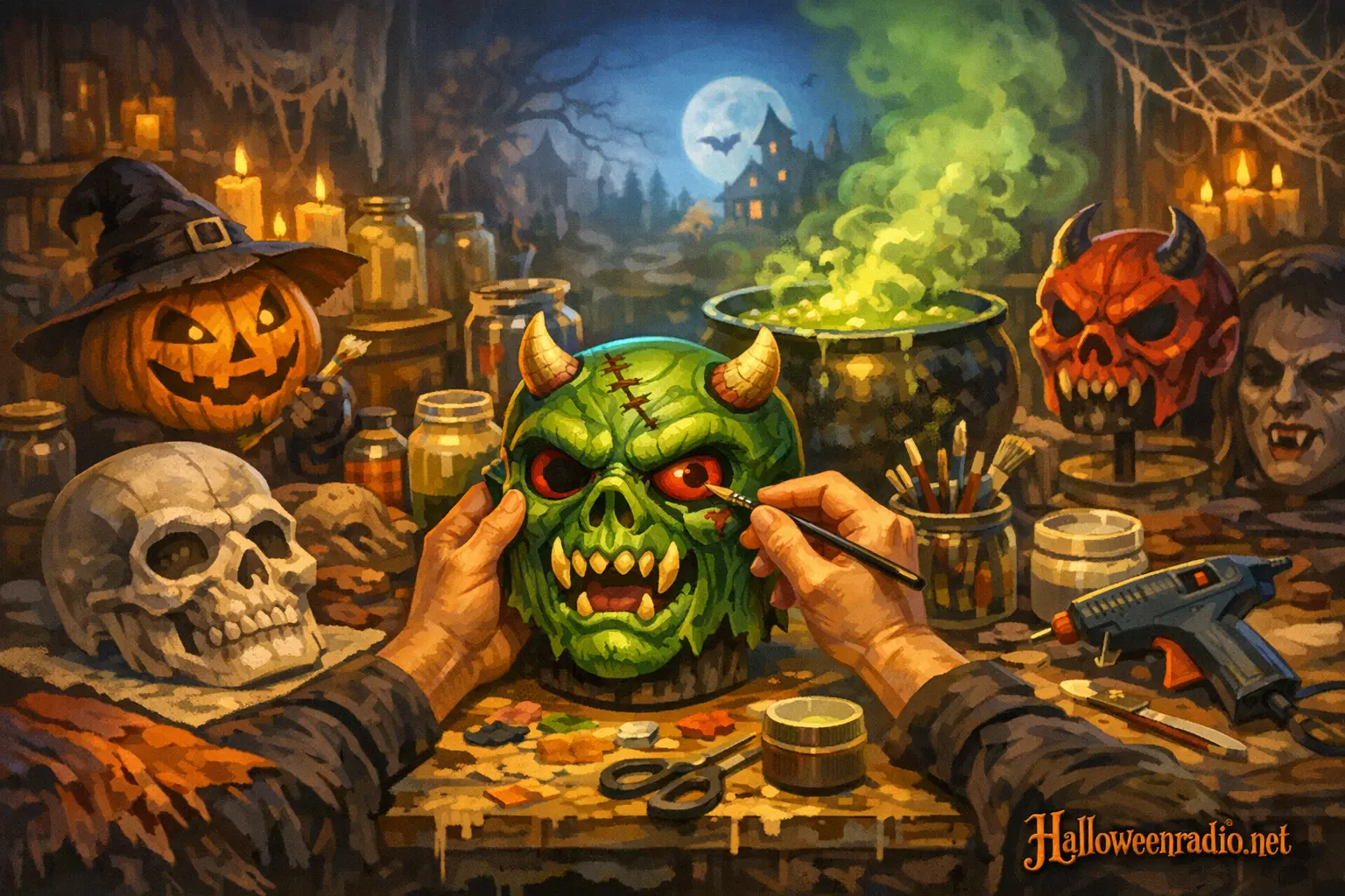 How to make your own custom rubber masks