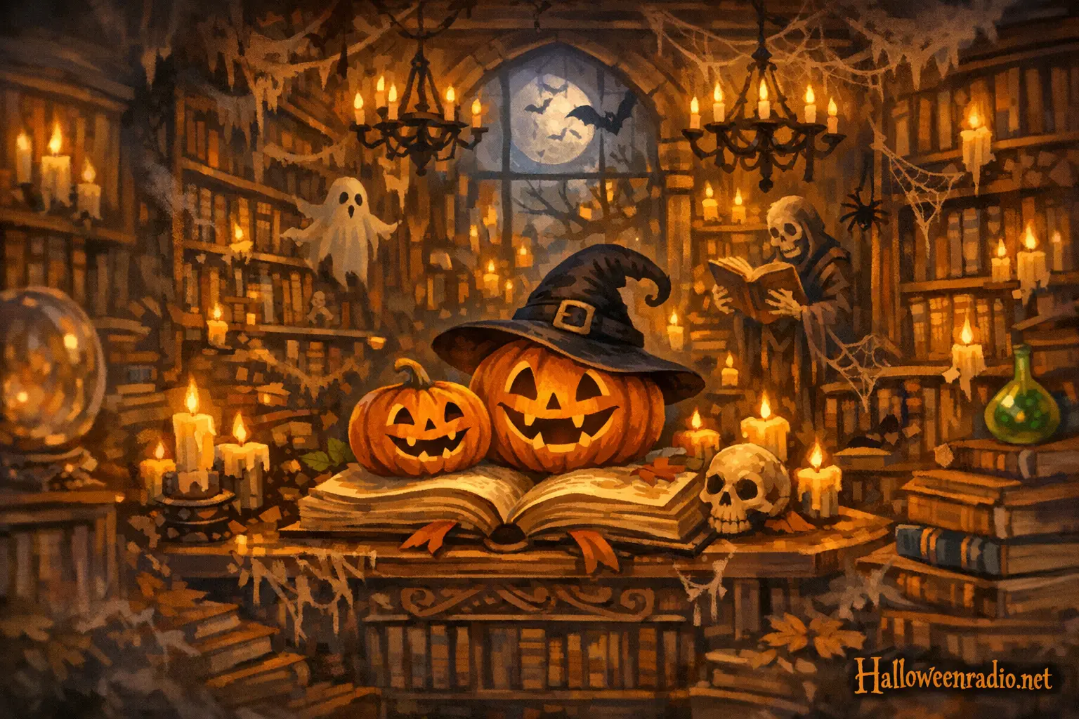 The best Halloween-themed libraries to visit